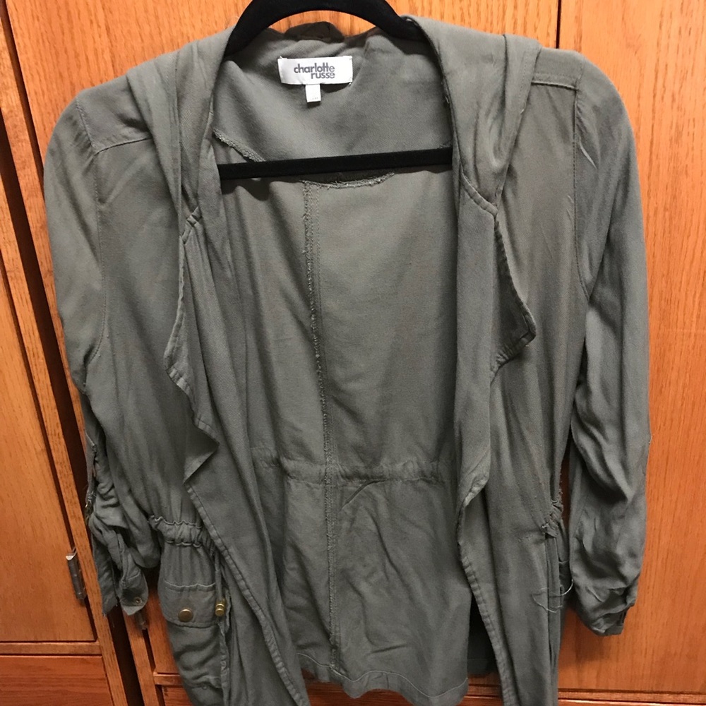 Hooded Army jacket